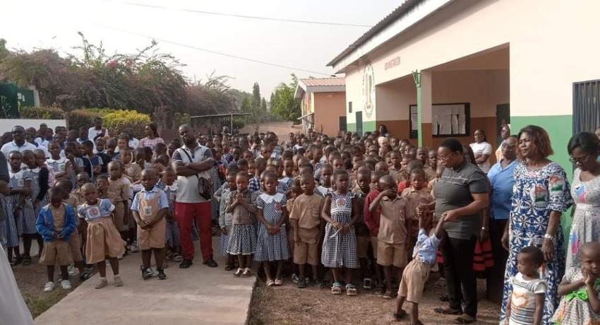 Inauguration of the School Infirmary