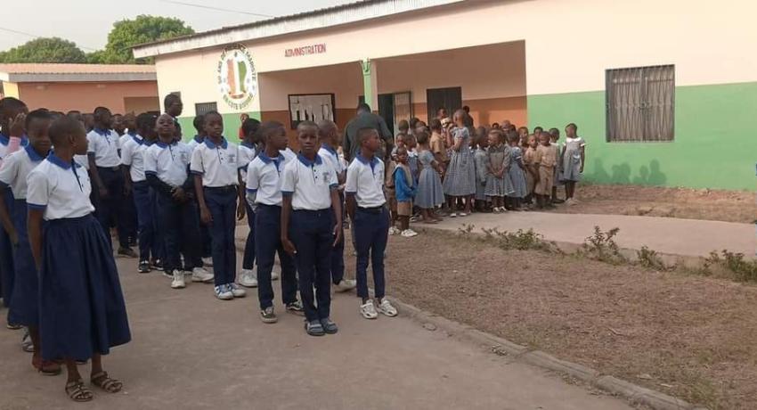 Inauguration of the School Infirmary