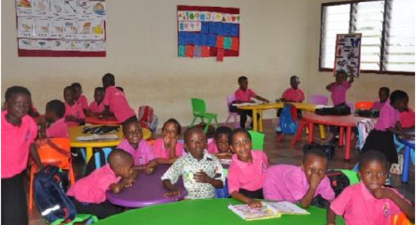 Grotto, Kindergarten and Science laboratory at Marist Preparatory & JHS