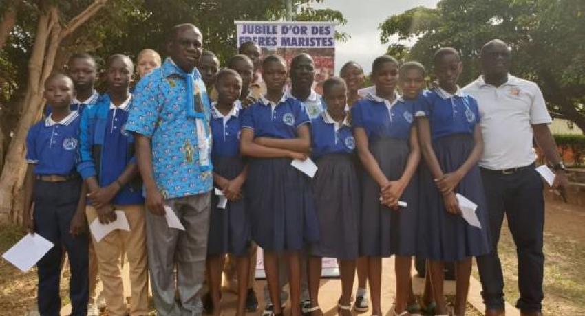 Launching of the Marist Brother’s Golden Jubilee in Bouaké