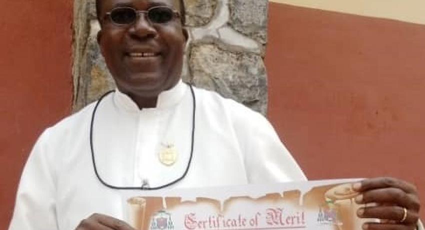 Br. Ivo Njongai Leynyuy honored