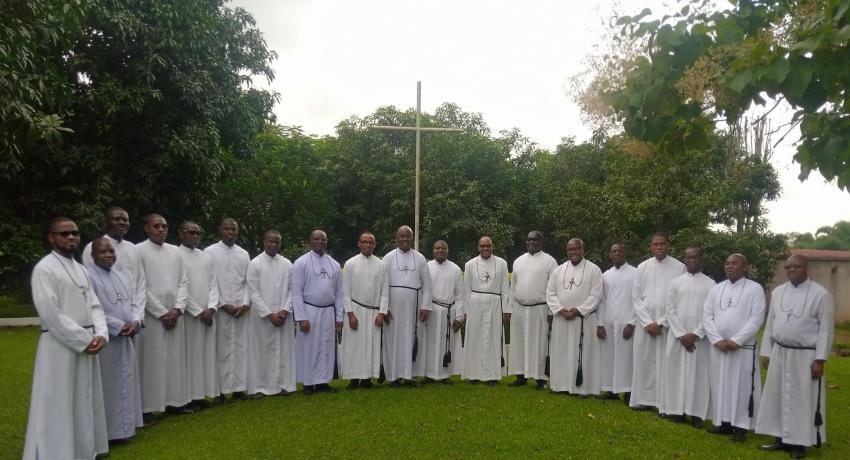 First religious profession in Ghana