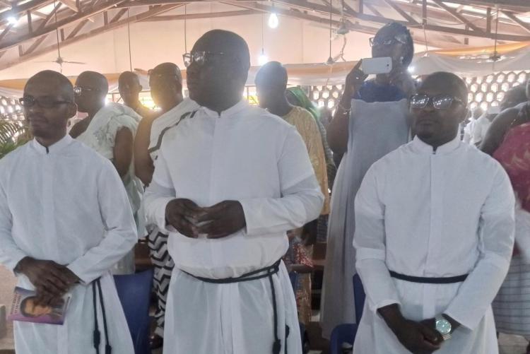 FIRST RELIGIOUS PROFESSION IN GHANA 